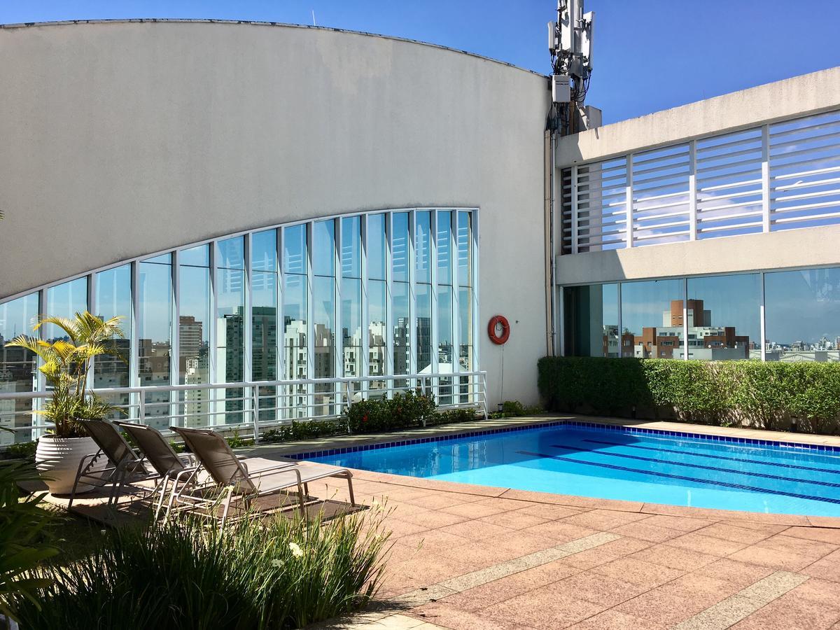 Апартаменты Flat Na Avenida Sabia-Moema Сан-Пауло Экстерьер фото